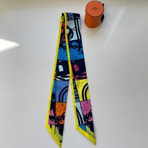 Hermes silk twilly